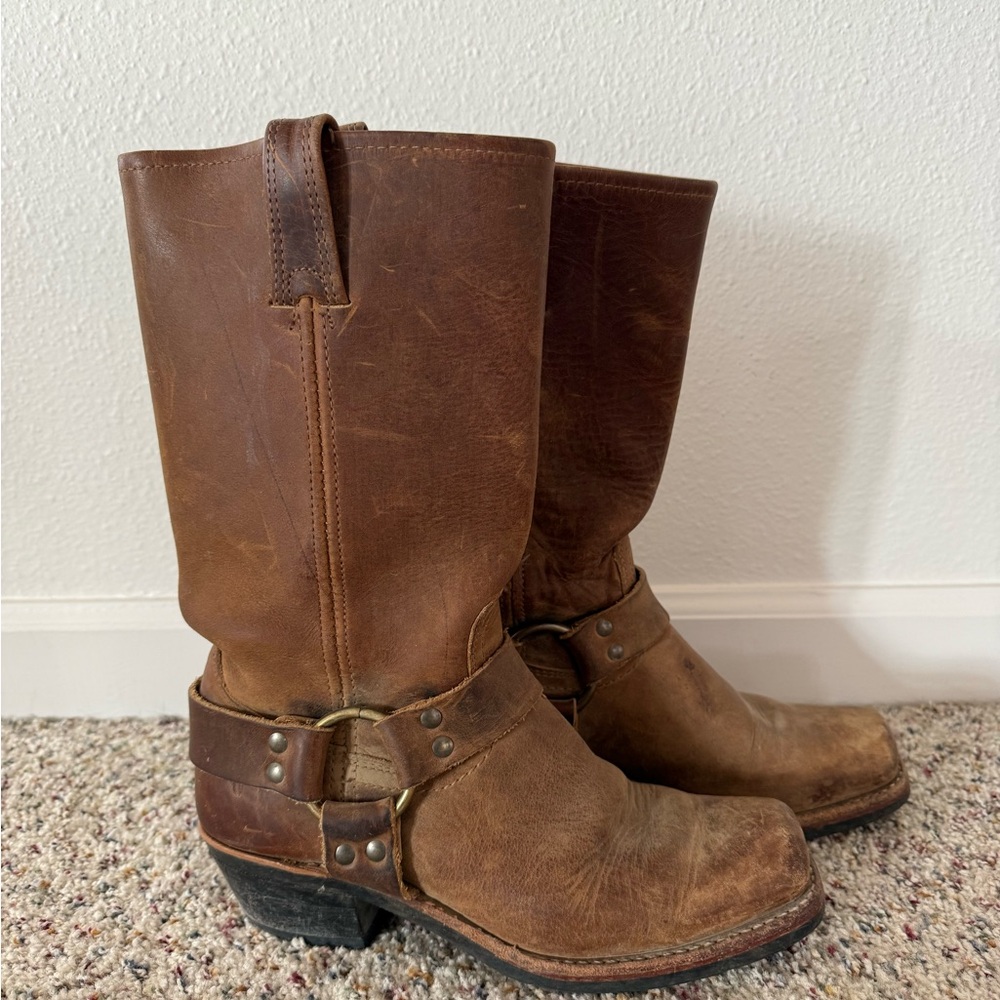 Frye Harness Boots